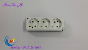 Ổ cắm điện Dosel 3 lỗ DC1212